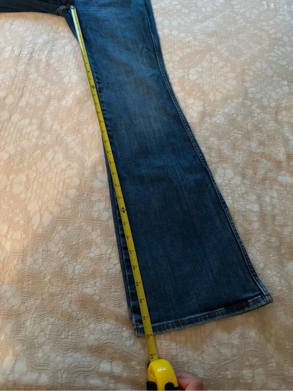 White House Black Market High-Rise Skinny Flare Everyday Soft Jeans